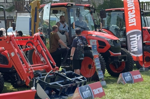 WTC na prezentaci techniky Traktorservisu